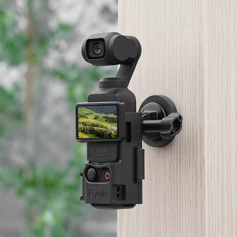 For DJI Osmo Pocket 3 Flymile Magnetic Bracket Fixed Base Back Clip Adapter Bezel Accessories, 4pcs /Set, 6pcs /Set