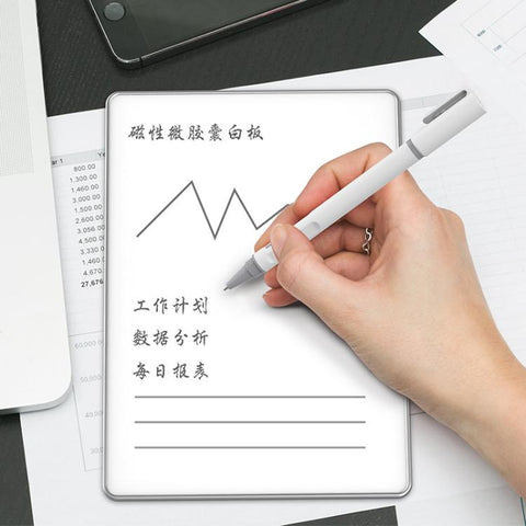 Nano-Microcapsule Magnetic Whiteboard Drawing Draft Writing Board, A3 20 Inches, A4 16 Inches, A5 11 Inches