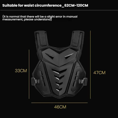 SULAITE Motocross Armor Vest Motorcycle Rider Chest Protection Equipment Racing Anti-Fall Armor Protector, Uniform