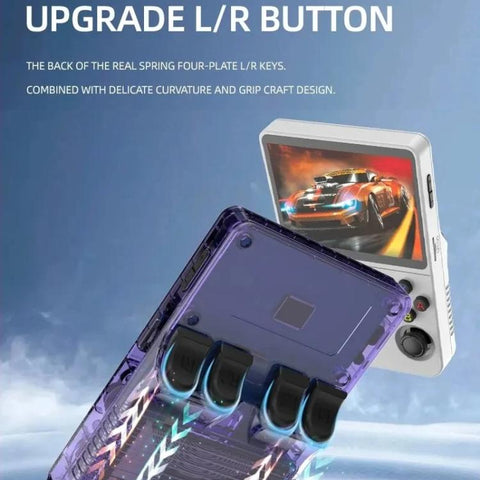 R36S Retro Handheld Game Console ARKOS System 3.5-Inch Screen Single TF Card Version, 64G, 128G
