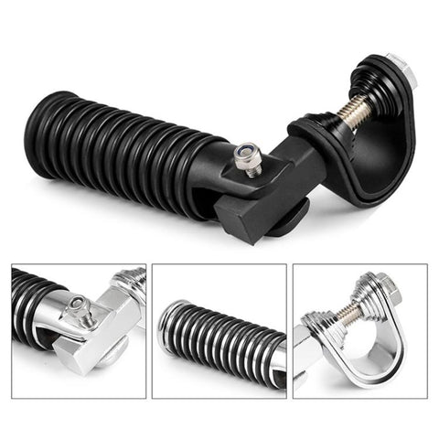 For Harley Motorcycle Modification Collapsible Footpegs Foot Guard Spike Mounted Pedals