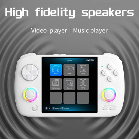 ANBERNIC RG CubeXX 3.95-Inch IPS Screen Handheld Game Console Supports WiFi Bluetooth, Linux 64-Bit, 32G+64G, 32G+128G, 32G+256G