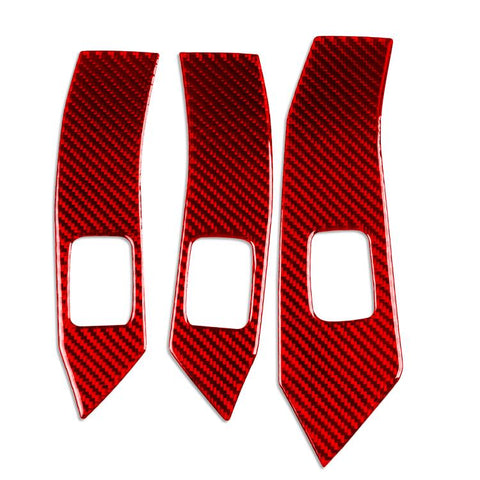 For 2022-2025 BYD Seal Right-Hand Drive 3pcs /Set Lifting Panel Decorative Stickers, Right-Hand Drive