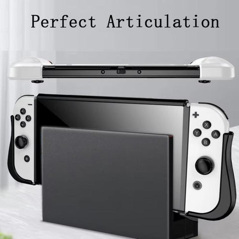For Switch OLED Console TPU Protective Cover Integrated Shell With 2 Game Card Slots