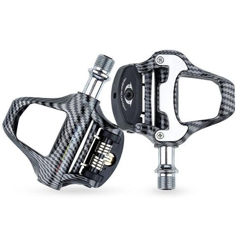 RACEWORK R358 Road Bike Self-locking Pedal Bearing Bicycle Pedal, For LOOK system, For SPD system