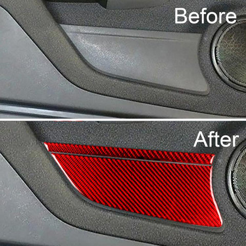 For 2011-2015 Mercedes-Benz Smart Fortwo 4pcs /Set Door Storage Box Stickers