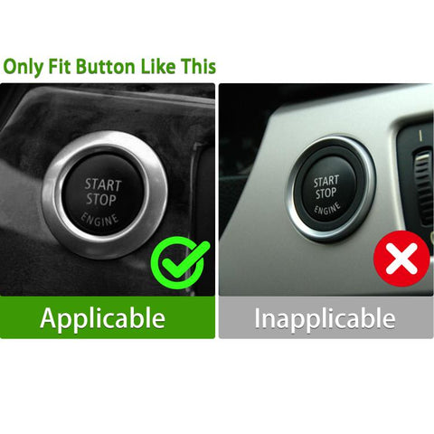 For 2004-2011 BMW E81/E87 One-Key Start Button Cover Decoration