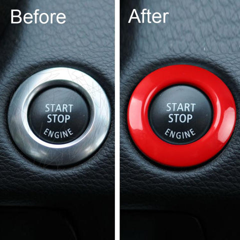 For 2004-2011 BMW E81/E87 One-Key Start Button Cover Decoration