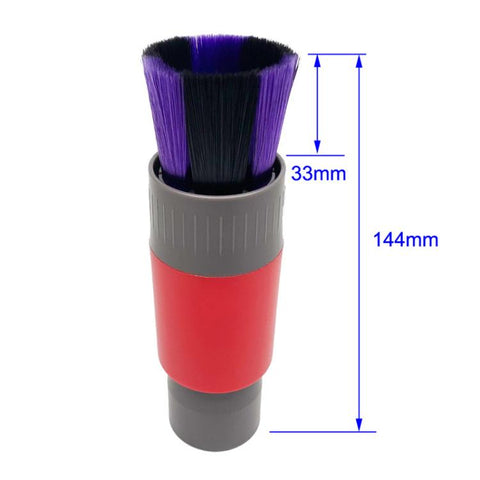 Vacuum Cleaner Dusting Streak Free Soft Brush Replacement Accessory Set, 32mm Soft Brush, 32mm Soft Brush+Connector For Dyson V8, 32mm Soft Brush+DC Connector, 32mm Soft Brush+35mm Connector, 32mm Soft Brush+Connector For Shark