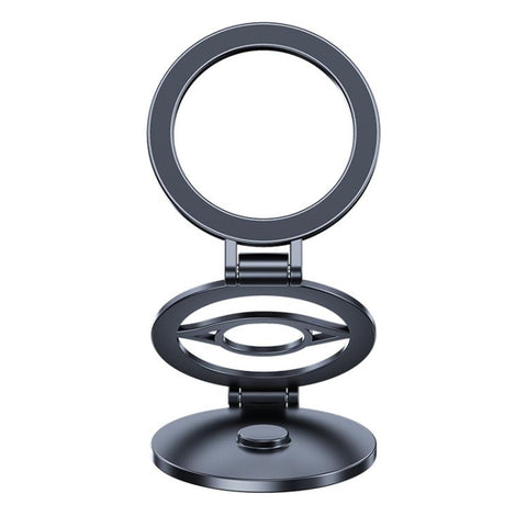 Multi-Functional 360 Degree Rotating 3-Axis Phone Holder Magnetic Car Navigation Foldable Mount, D61