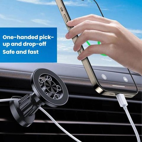 Car Vent Hanging Hook Stable Anti-Shake Magnetic Phone Holder, FG-05