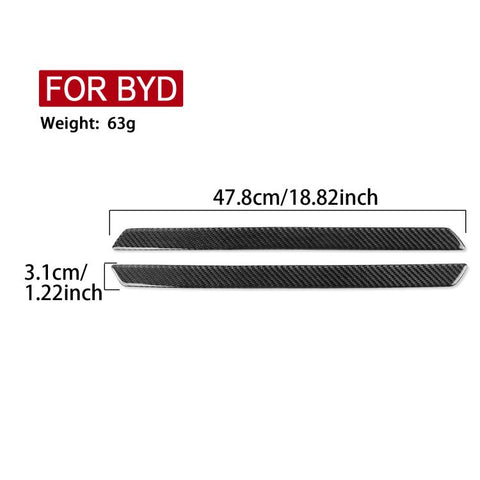 For 2022-2025 BYD Seal 2pcs /Set Door Sill Decoration Stickers