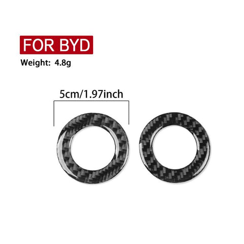 For 2022-2025 BYD Seal 2pcs /Set Rear Reading Light Decorative Stickers