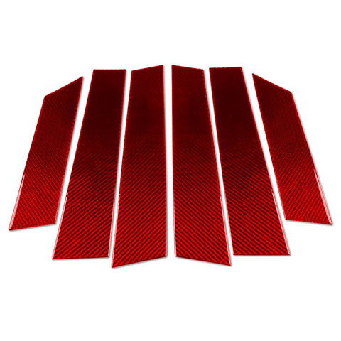 For 2022-2025 BYD Seal 6pcs /Set B-Pillar Stickers
