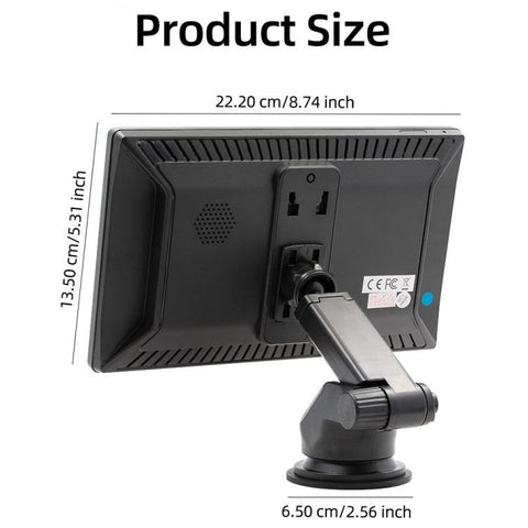 Car Universal Screen Stereo HD MP5 Player Reversing Monitor With Rear View Camera, With Rear View Camera