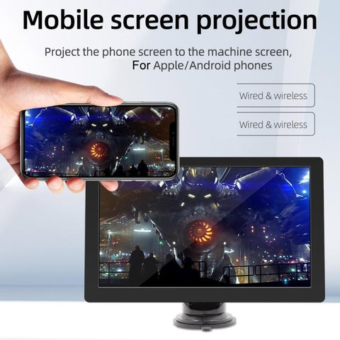 Car Universal Screen Stereo HD MP5 Player Reversing Monitor With Rear View Camera, With Rear View Camera