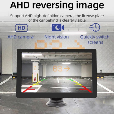 Car Universal Screen Stereo HD MP5 Player Reversing Monitor With Rear View Camera, With Rear View Camera