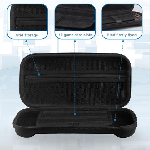 For Nintendo Switch 2 EVA Hard Shell Carrying Case Shockproof  Anti-Crush Protective Travel Case