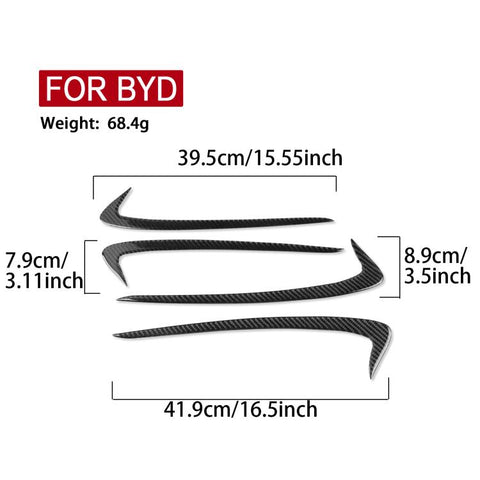 For 2022-2025 BYD Seal 4pcs /Set Car Door Panel Stickers