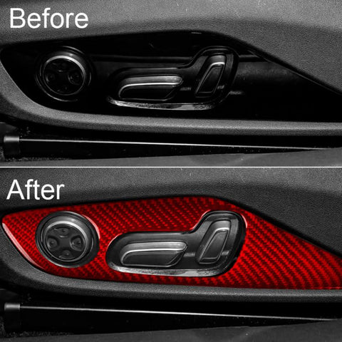 For 2022-2025 BYD Seal 4-Piece/Set Seat Adjustment Decorative Stickers