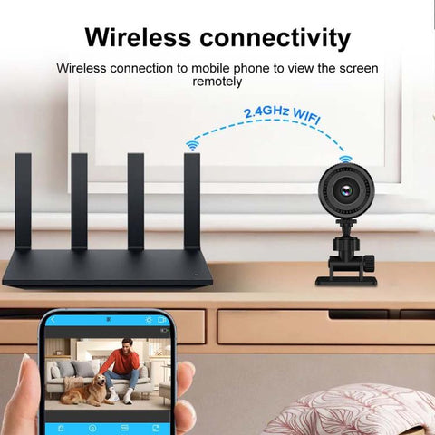 Mini Portable Multi-function Monitoring Fisheye Wide Angle Lens, C8