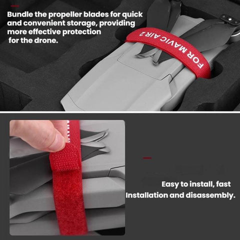 For DJI MAVIC AIR 2 BRDRC Drone Propeller Straps