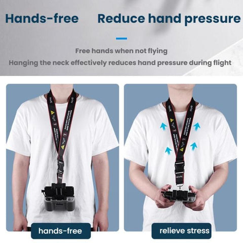 For DJI MINI 4 PRO/Mavic 3/AIR 3/NEO BRDRC Remote Control Widened Lanyard