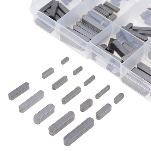 140pcs /Set 3/4/5/6mm Boxed Parallel Pin Dive Shaft Pulley Keys