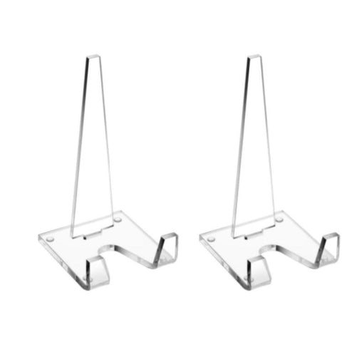Acrylic Picture Frame Stand Dinner Plate Postcard Record Holder, YX186 1pc, YX186 2pcs /Set
