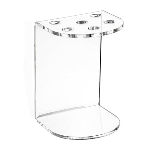 6-Hole Acrylic Scissor Barber Tool Storage Display Stand, 1pc, 2pcs