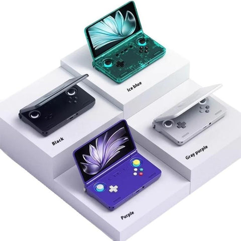 Retroid Pocket Flip 2 SD865 Processor Game Console Android13 5.5 Inch AMOLED Screen Wifi Bluetooth Video Player