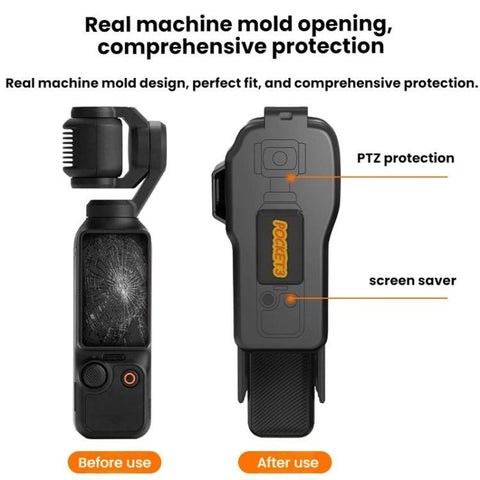 For DJI OSMO POCKET 3 BRDRC Body Screen Lens Protective Cover