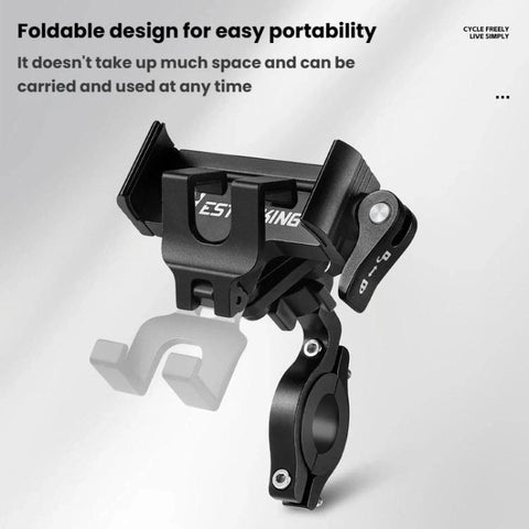 WEST BIKING Bicycle Phone Mount Aluminum Alloy Road / Mountain Bike Navigation Holder, Handlebar Black, Handlebar Silver, Handlebar Red, Stem Black, Stem Silver, Stem Red