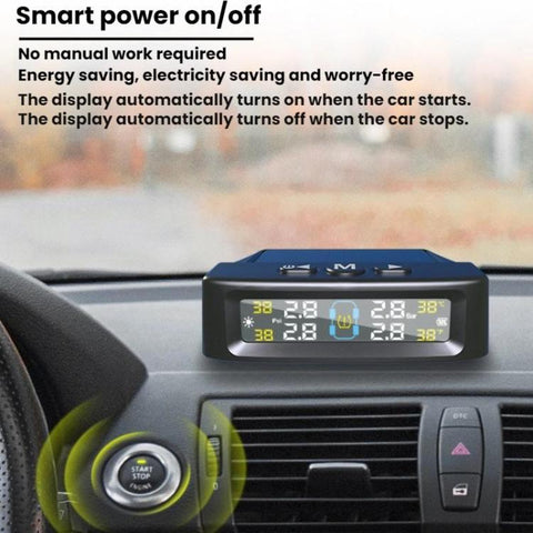 Automotive TPMS Four-Tire Pressure Monitor, Beep Sound Version External Sensor, Voice Version External Sensor, Beep Sound Version Internal Sensor, Voice Version Internal Sensor