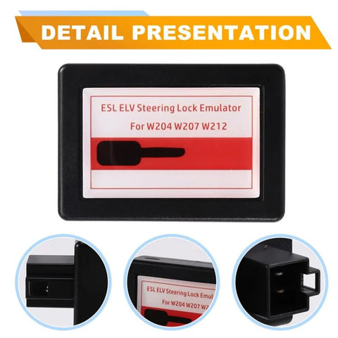 For Mercedes-Benz Steering Lock Emulator Steering Lock Simulator Replacement, For W204、W207、W212