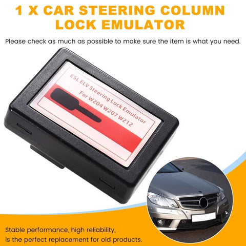 For Mercedes-Benz Steering Lock Emulator Steering Lock Simulator Replacement, For W204、W207、W212