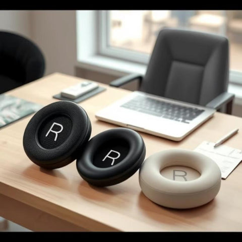 1pair Replacement Ear Pads For Shure AONIC 50 Gen 1 & Gen 2  Memory Foam Ear Cushions