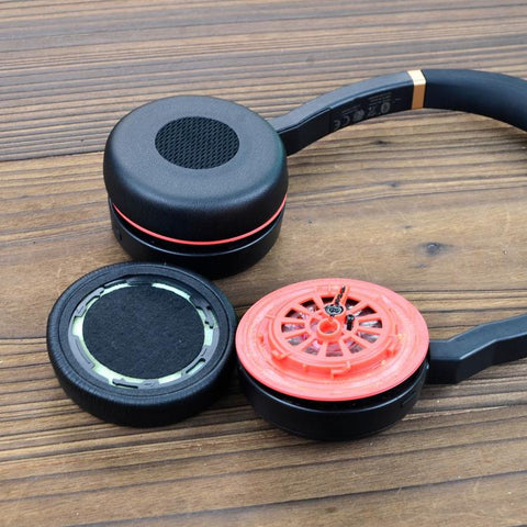 1pair Replacement Ear Pads For Jabra Evolve 75 75+ / 75 UC / 75MS Memory Foam Ear Cushions, With Damping Foam, Cool Gel