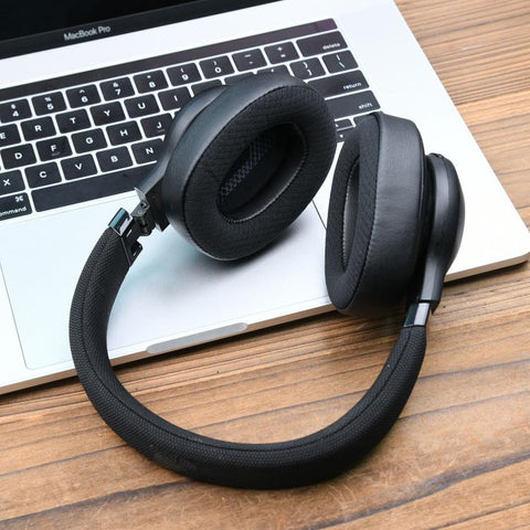 1pair Replacement Earpads For JBL E65BTNC / Duet NC / Live 650BTNC / Live 660NC, Football Mesh
