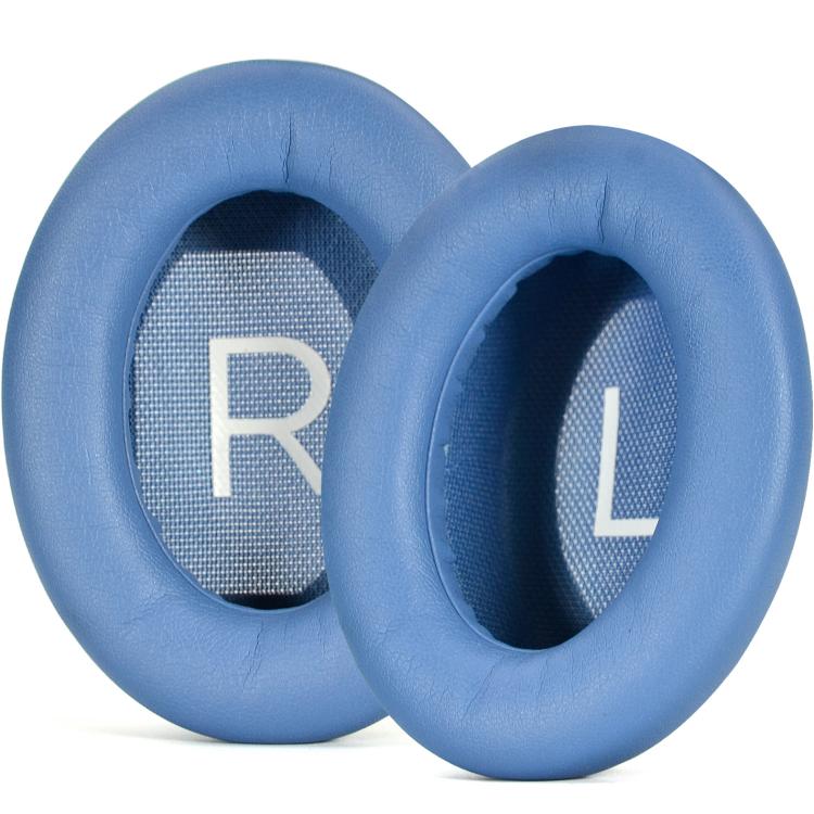 For Bose QC45 / QC35 1pair Replacement Ear Cushions Memory Foam Ear Pads, Blue