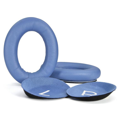 For Bose QC45 / QC35 1pair Replacement Ear Cushions Memory Foam Ear Pads, Blue