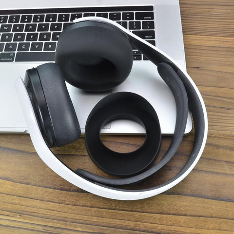 1pair Silicone Protective Cover for Sony PS5 PULSE 3D Wireless Headset Waterproof Dustproof Ear Cushion Covers, PULSE 3D Silicone