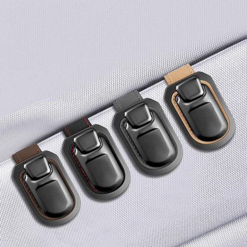 Car Sun Visor Glasses Holder Storage Decoration
