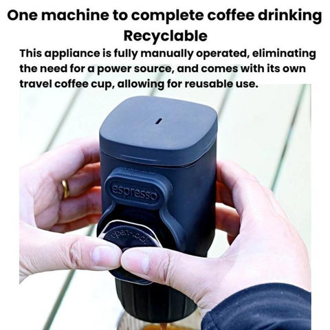 Portable Hand-Pressed Coffee Maker Home Travel Press-Type Coffee Machine
