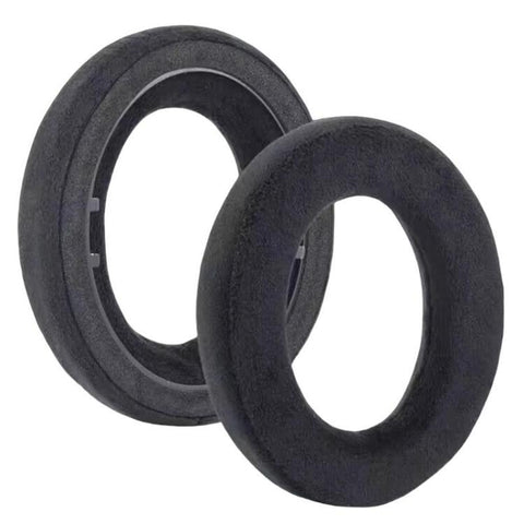 For Sennheiser HD490 Pro / HD490 Pro Plus 1pair Sponge Headphone Cushions Replacement Earpads For Over-Ear Headphones, Fleece Fabric, Leather
