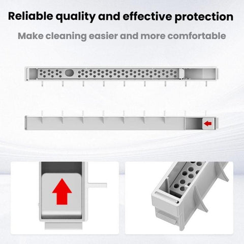 For Ecovacs T80 / X9 / X9 Pro Robot Vacuum Waste Water Tank Drainage Tube