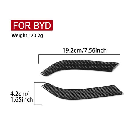 For 2022-2025 BYD Seal 2pcs /Set Rear Door Lifting Side Strip