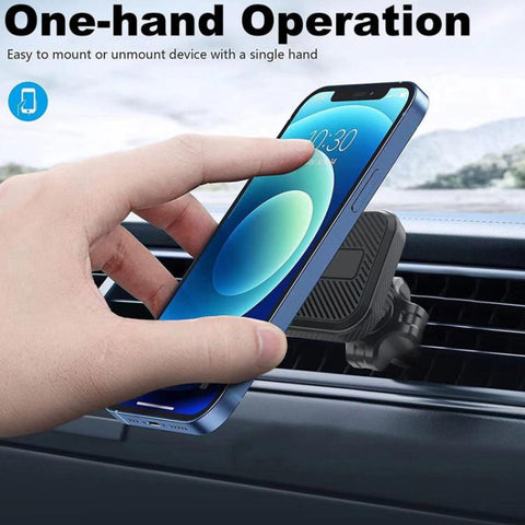 Car Air Vent Clip-On Magnetic Phone Mount Universal Phone Navigation Holder, ML-172