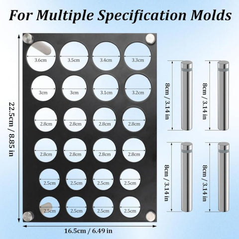24-Hole Chess Mold Stand, YX201