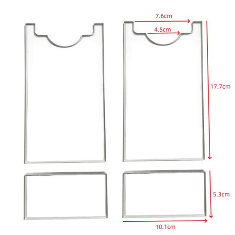 5mm Sofa Mattress Baffle Universal Wall Acrylic Gasket, YX197-A, YX197-C, YX197-D, YX197
